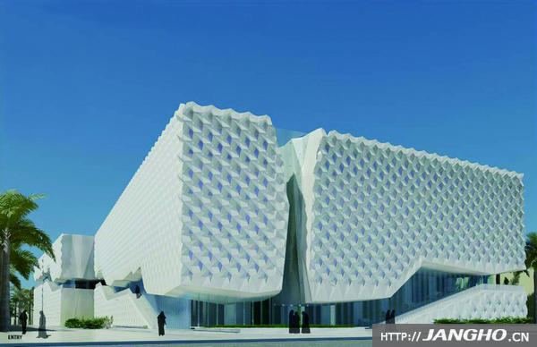 科威特大学艺术与教育学院幕墙工程 