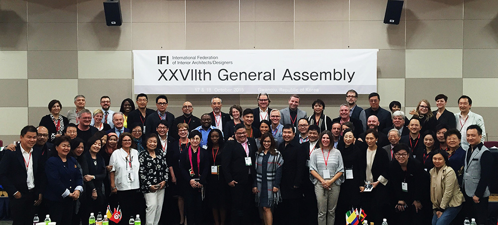 Steve Leung was elected as President of International Federation of Interior Arc